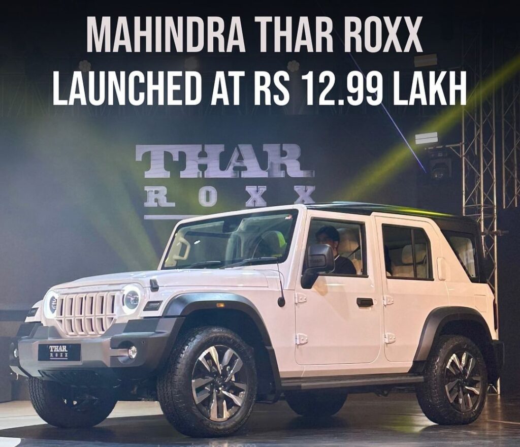 New Mahindra Thar